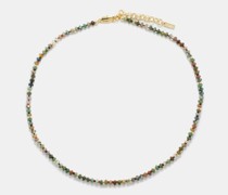 Mikel Agate & 14kt Gold-fill Necklace