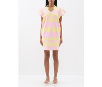 No. 413 Embroidered Cotton Kaftan Dress