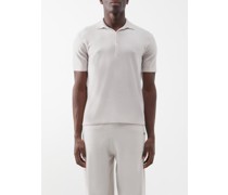 Mr Rochester Knitted-cashmere Polo Shirt