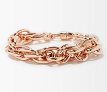 Rope-chain 14kt Rose-gold Bracelet