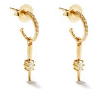 Rae Diamond & 18kt Gold Earrings