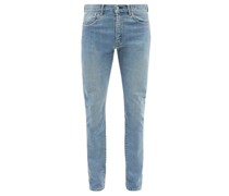 Diamante Mid-rise Slim-leg Jeans