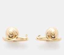 Snail 18kt Gold Earrings