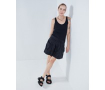 Side Pocket Cotton And Silk-blend Shorts