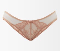 Rozlyn Tulle And Lace Briefs