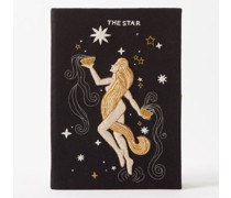 The Star Tarot Embroidered Book Clutch Bag