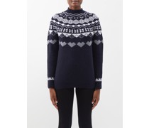 Coline Ii Fair Isle Wool-blend Sweater