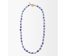 Corinna Pearl, Glass & Gold-plated Necklace