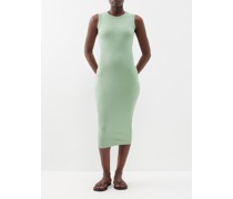Esme Organic-cotton Sleeveless Midi Dress