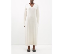 Northwoods V-neck Cashmere Dress