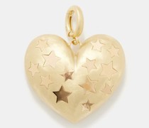 Heart Xl 14kt Gold Charm