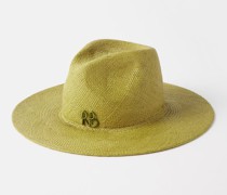 Monogram-logo Straw Hat