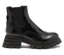 Wander Exaggerated-sole Leather Chelsea Boots