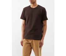 Jacquard Cotton T-shirt