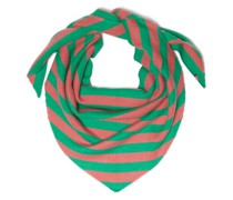 No.201 Striped Stretch-cashmere Scarf