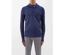 Liam Hooded Half-zip Mid-layer Top