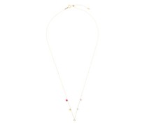 Chakras Diamond, Sapphire & 18kt Gold Necklace