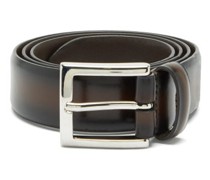 Distressed-leather Belt