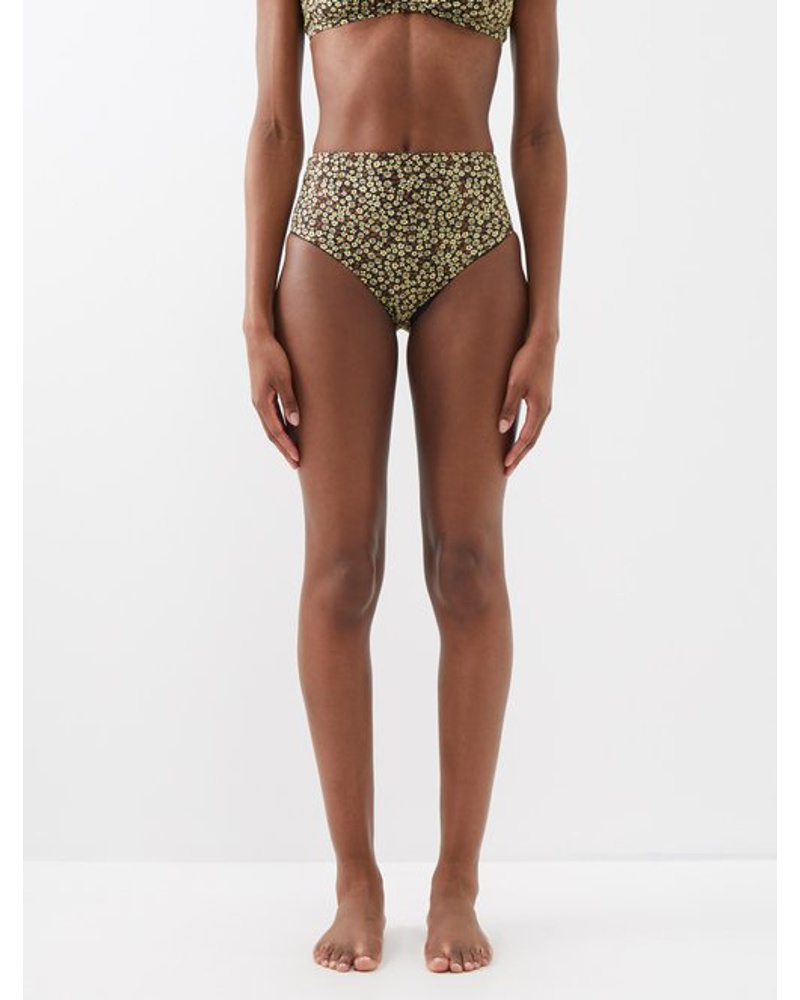 Matteau Damen The High Waist Recycled-fibre Bikini Briefs
