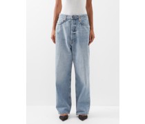 Jean ample taille basse en coton biologique Drop
