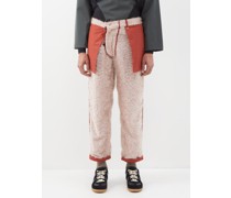 Reversible Fluffy-knit Trousers