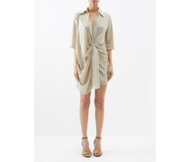 Lolitta Gathered Sequinned-jersey Dress