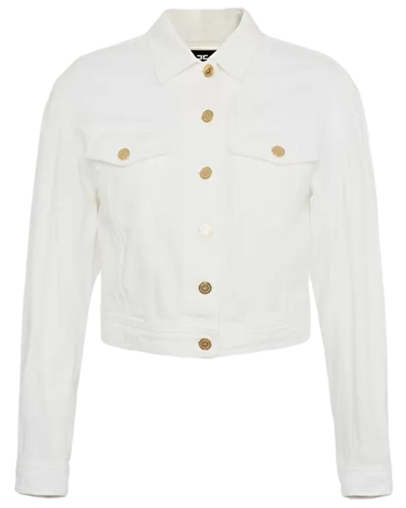Elisabetta Franchi Damen Jeansjacke/-mantel