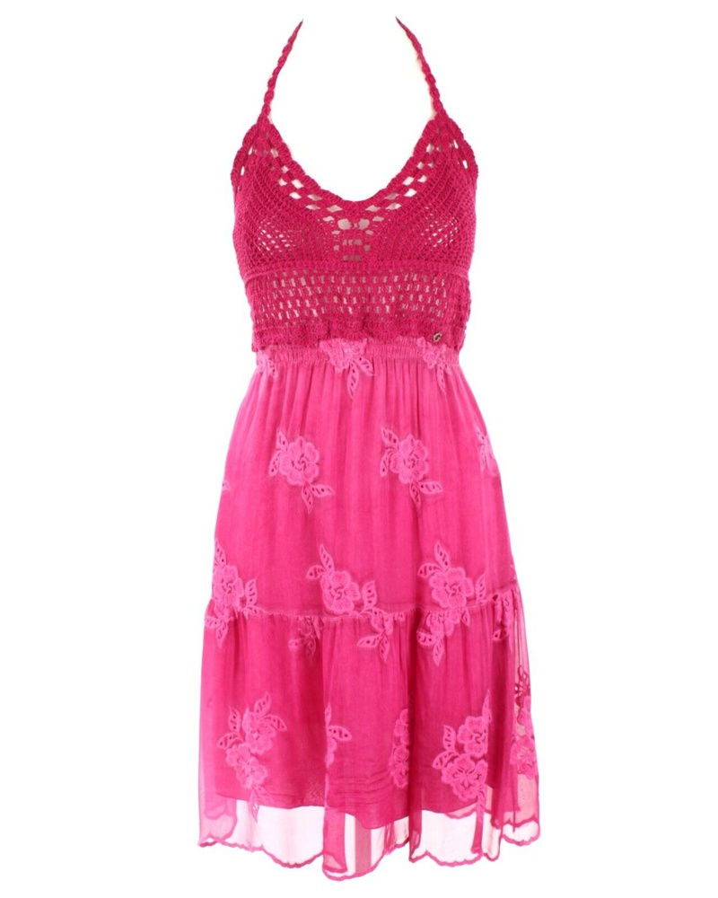 Guess Damen Midi-Kleid