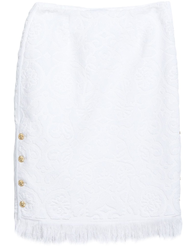 Marine Serre Damen Midi-Rock