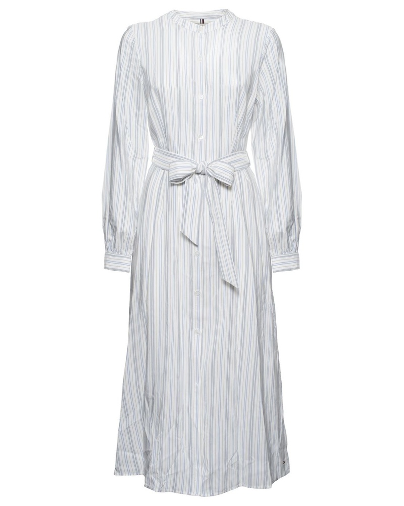 Tommy Hilfiger Damen Langes Kleid