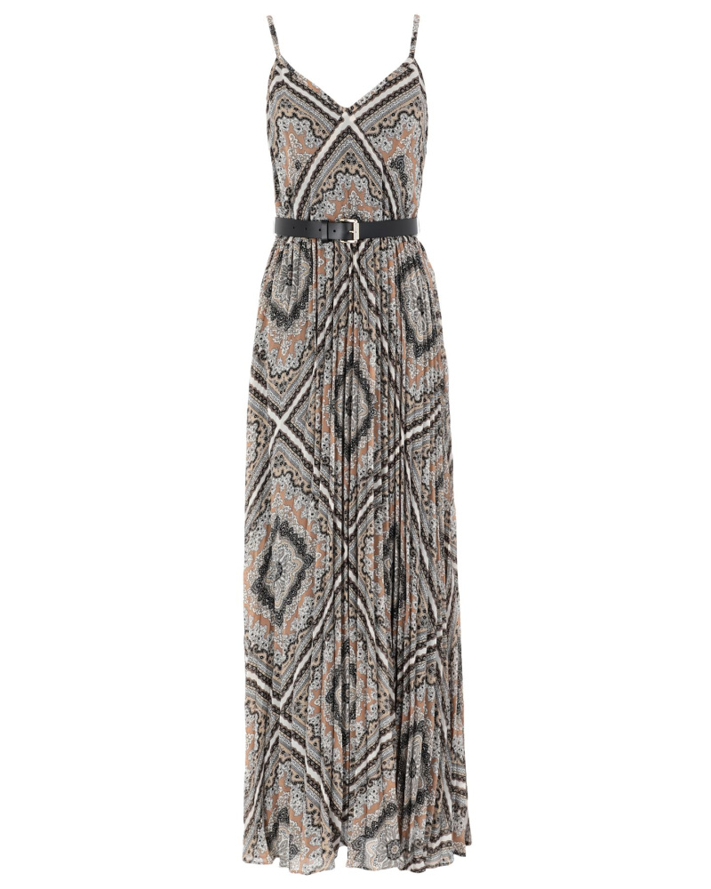 Michael Kors Damen Langes Kleid