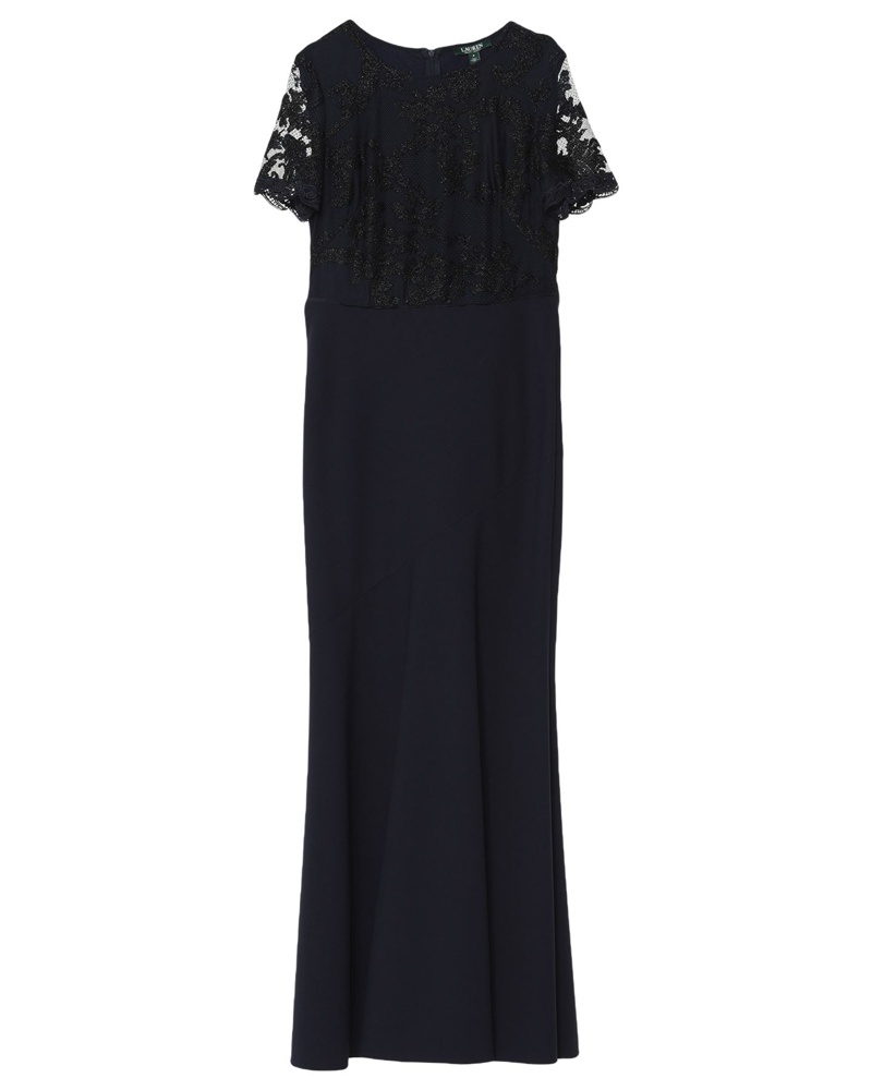 Ralph Lauren Damen Langes Kleid
