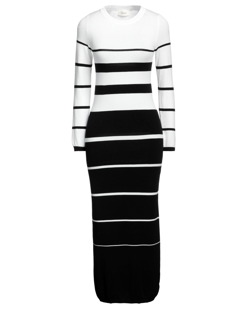 VICOLO Damen Midi-Kleid