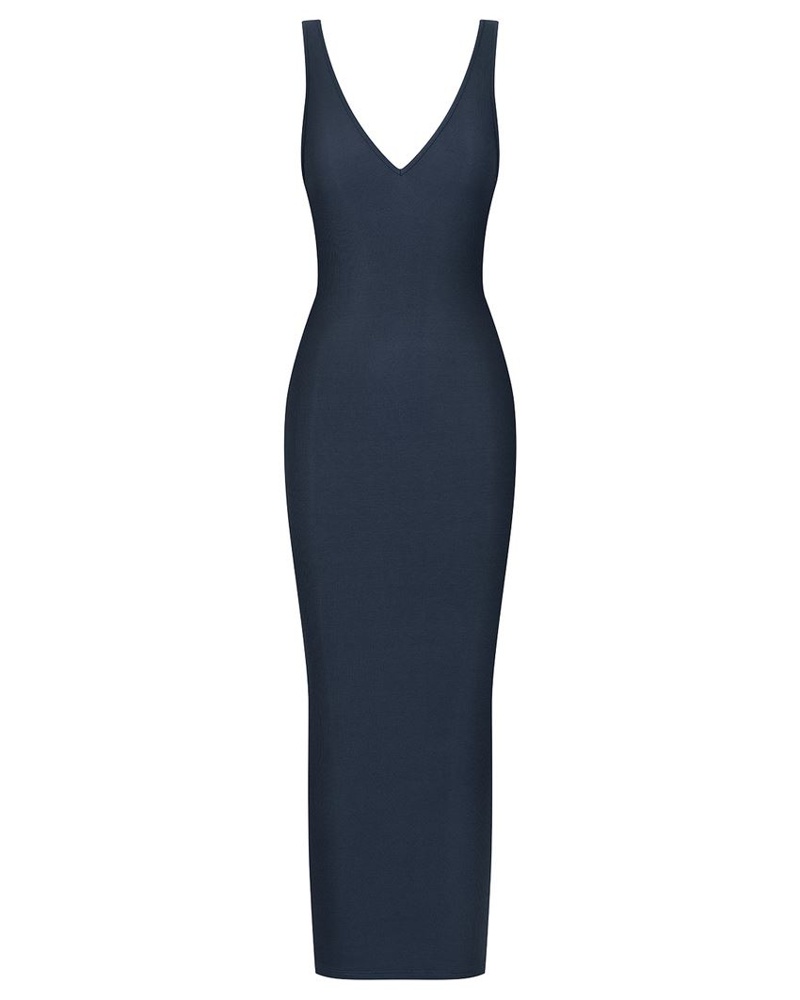 Maison Close Damen Langes Kleid