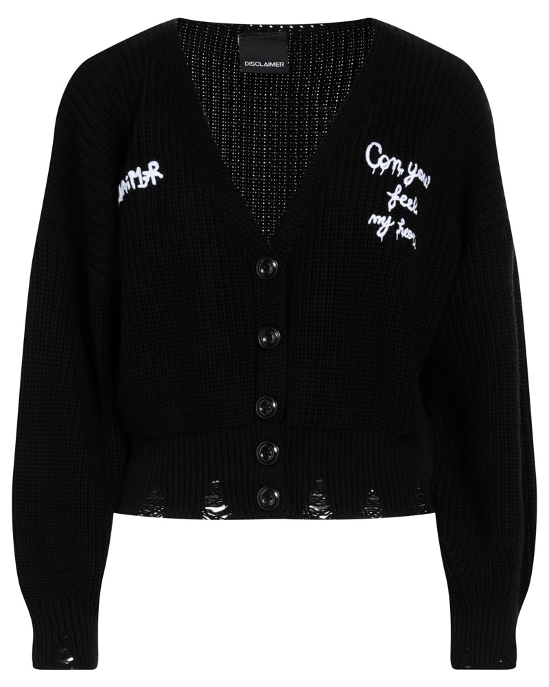 DISCLAIMER Damen Strickjacke