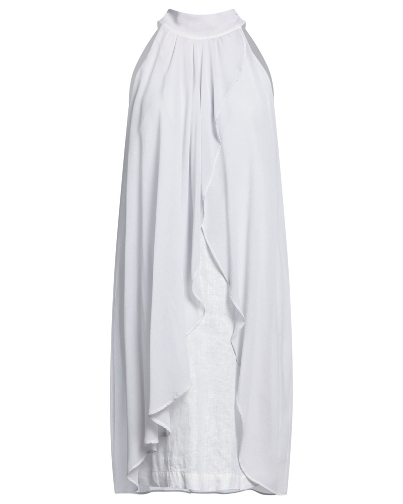120% Lino Damen Kurzes Kleid
