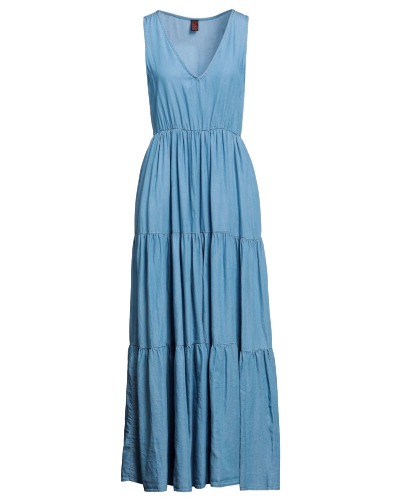 Stefanel Damen Langes Kleid