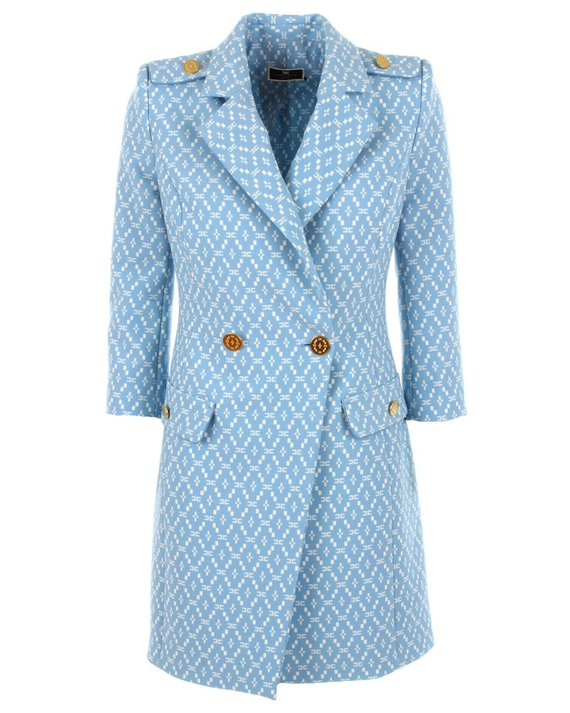 Elisabetta Franchi Damen Midi-Kleid