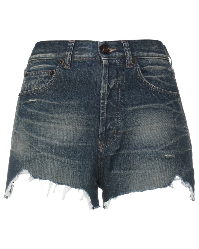 Saint Laurent Damen Jeansshorts Saint Laurent Damen Jeansshorts