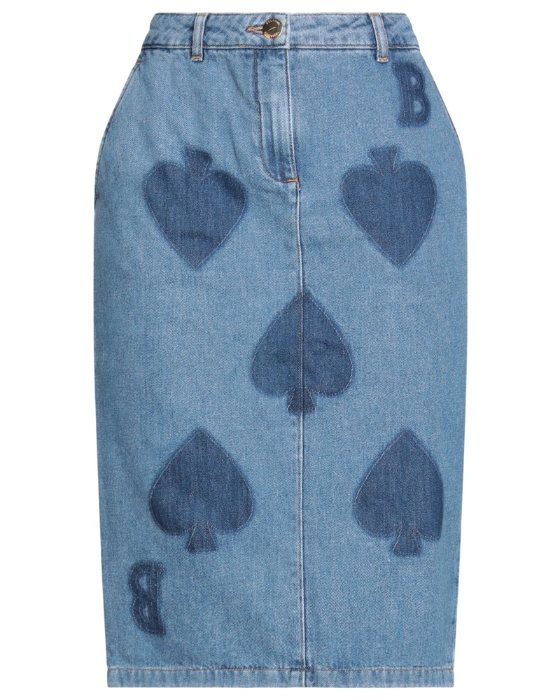 Moschino Damen Jeansrock
