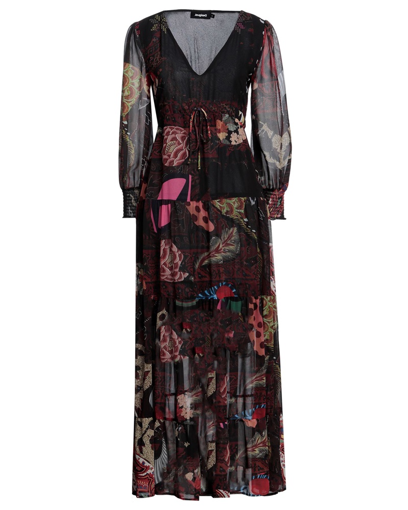 Desigual Damen Langes Kleid