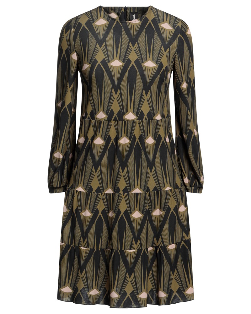1-ONE Damen Kurzes Kleid