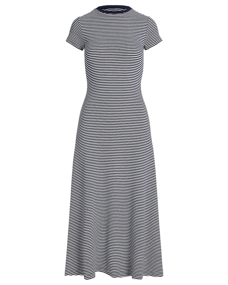 Ralph Lauren Damen Midi-Kleid