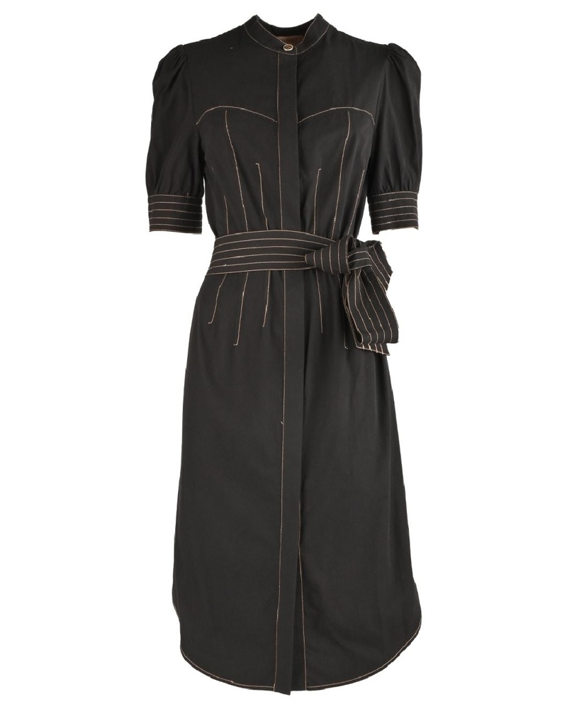 Twin-Set Damen Midi-Kleid