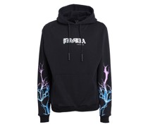 PHOBIA ARCHIVE HOODIE WITH BLUE AND PURPLE LIGHT ON SLEEVES Sweatshirt