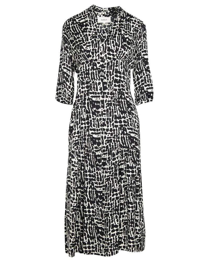 ba&sh Damen Midi-Kleid