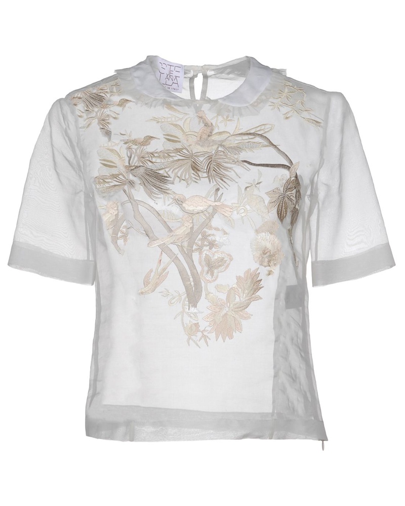 Stella Jean Damen Bluse