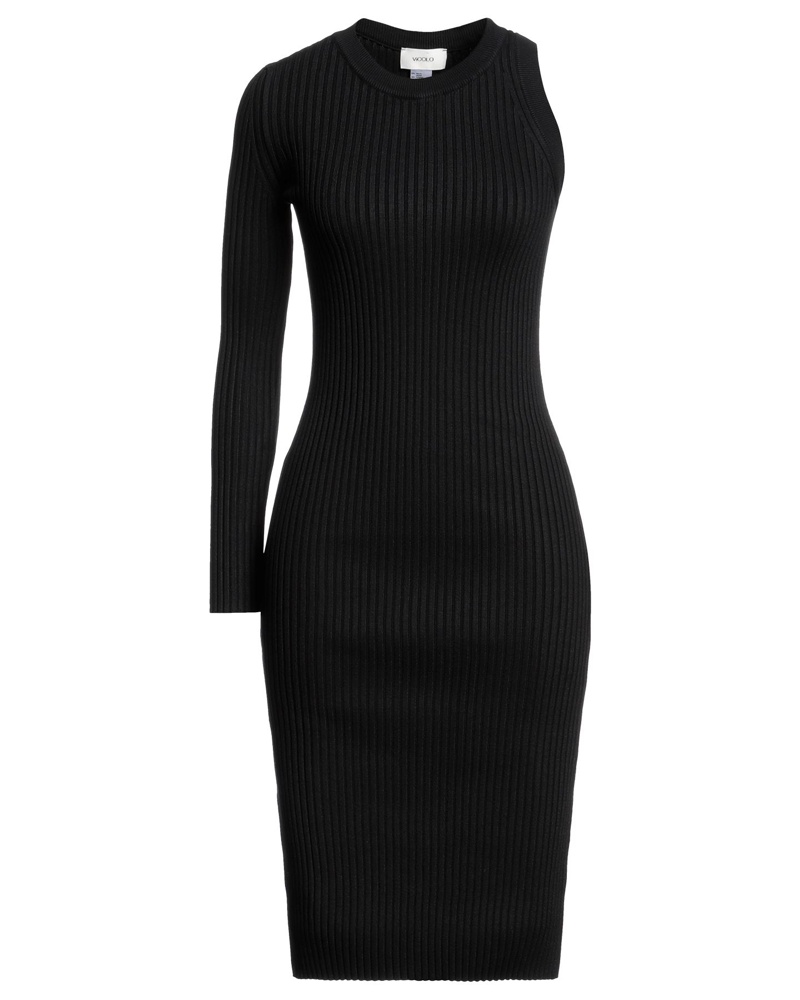 VICOLO Damen Midi-Kleid