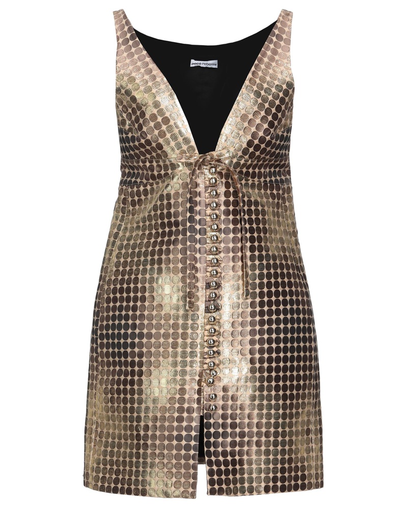 Paco Rabanne Damen Kurzes Kleid