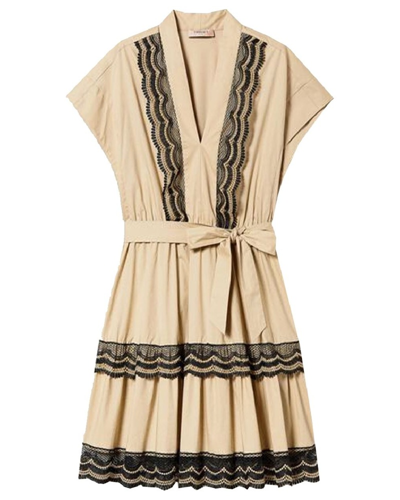 Twin-Set Damen Kurzes Kleid